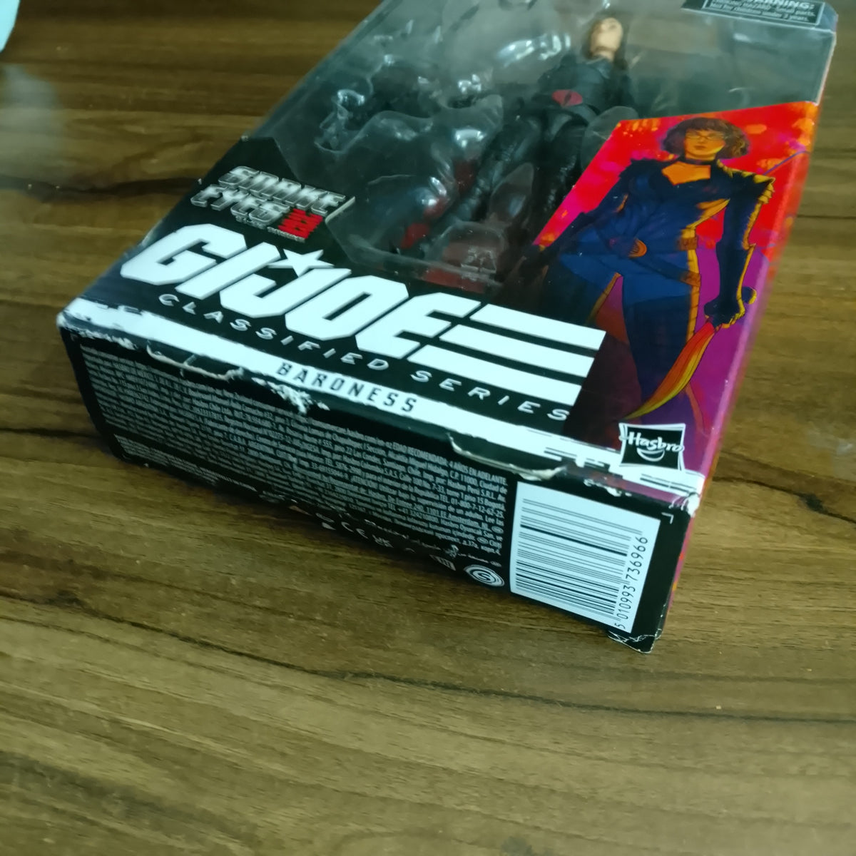 GI JOE Snake Eyes Origins classified series Baroness 6 inch figure sealed boxed