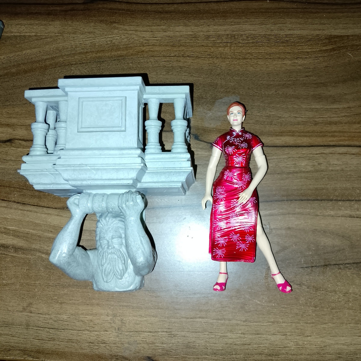 Spider-man 2002 movie Toybiz Mary Jane with breakaway balcony loose superb example 6 inch