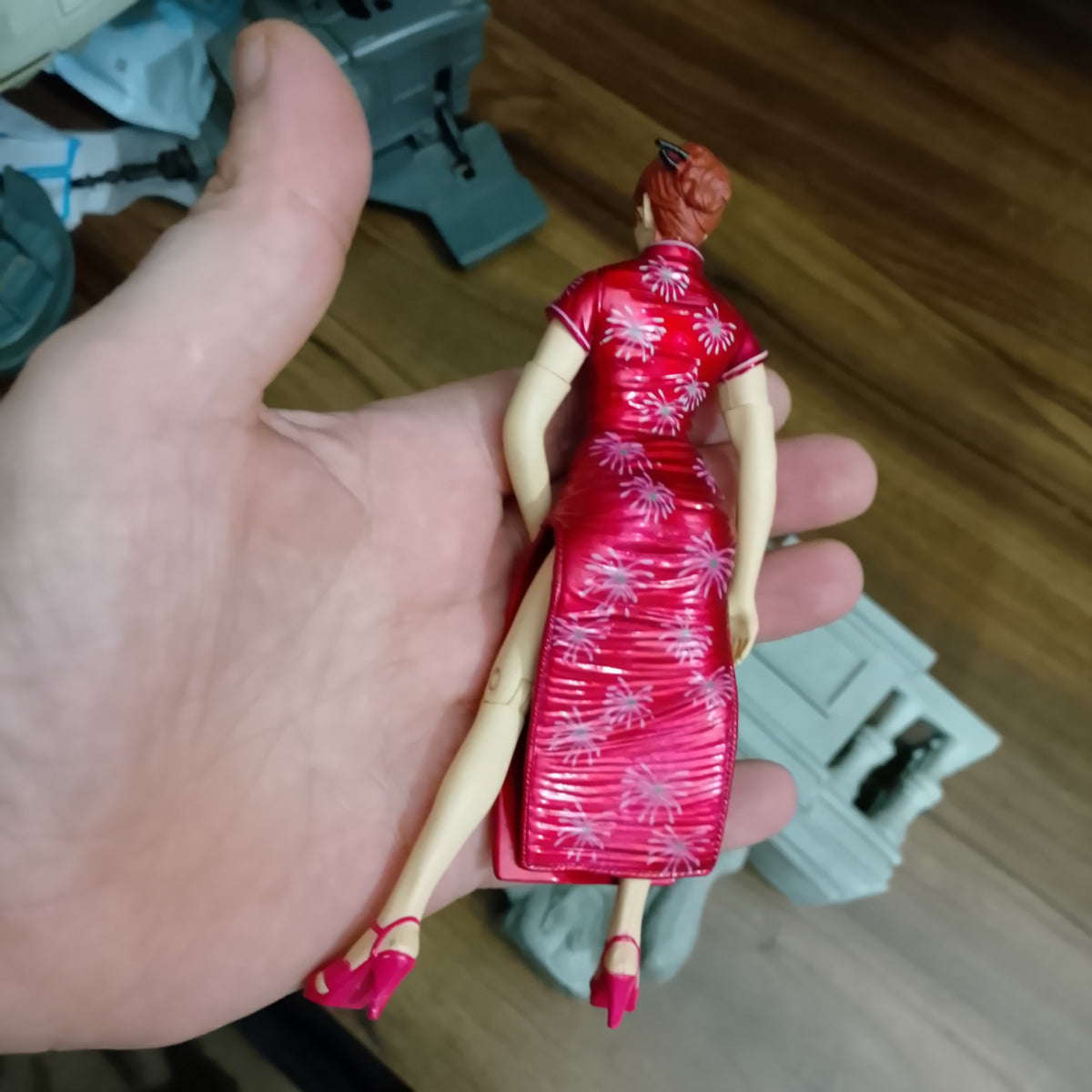 Spider-man 2002 movie Toybiz Mary Jane with breakaway balcony loose superb example 6 inch