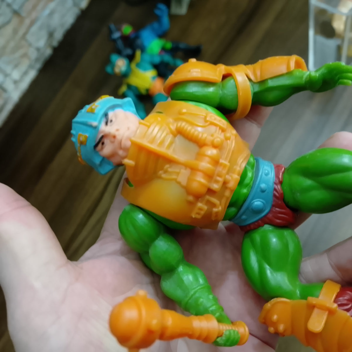 Masters of the Universe 1981 Taiwan Man-at-Arms complete nice example loose retro action figure