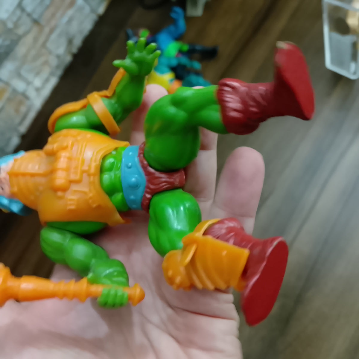 Masters of the Universe 1981 Taiwan Man-at-Arms complete nice example loose retro action figure