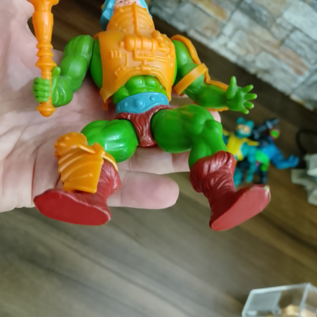 Masters of the Universe 1981 Taiwan Man-at-Arms complete nice example loose retro action figure