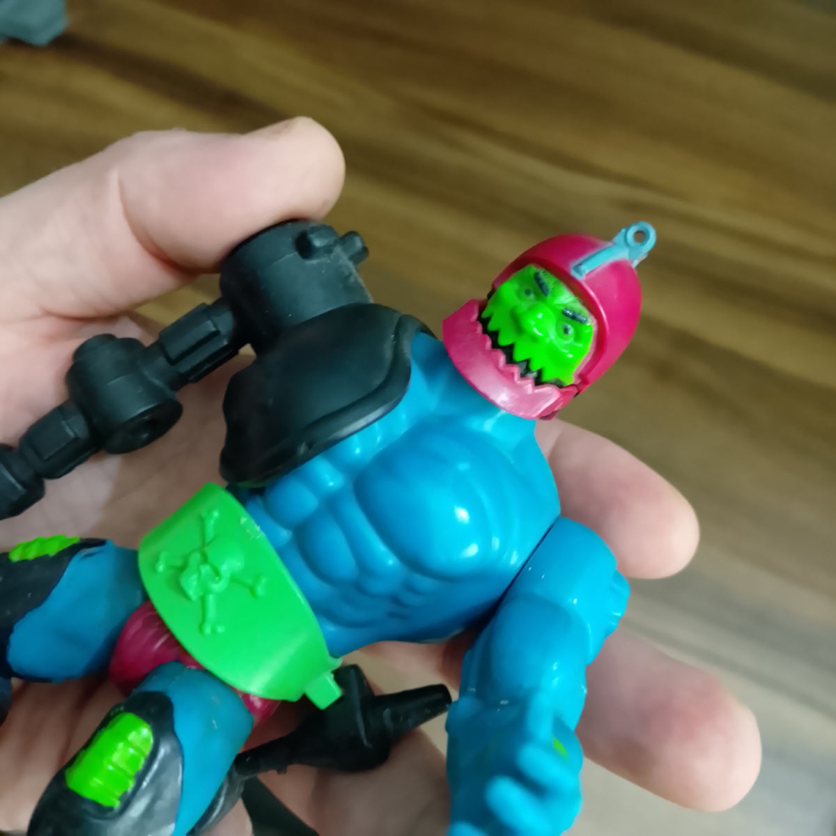Masters of the Universe 1981 Malaysia Trap-Jaw nice example loose retro action figure