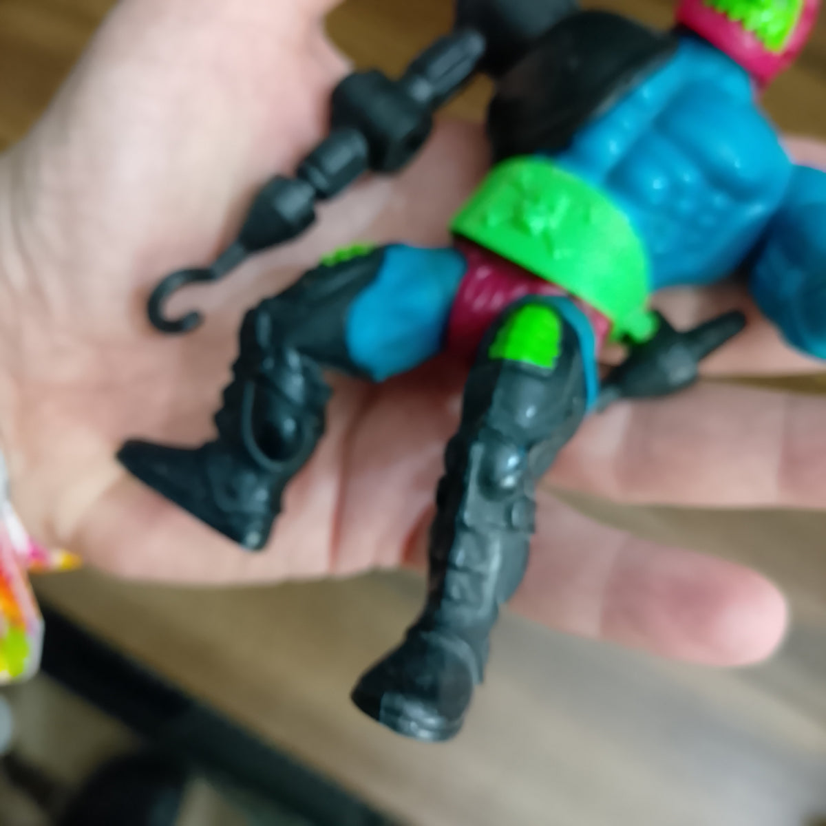 Masters of the Universe 1981 Malaysia Trap-Jaw nice example loose retro action figure