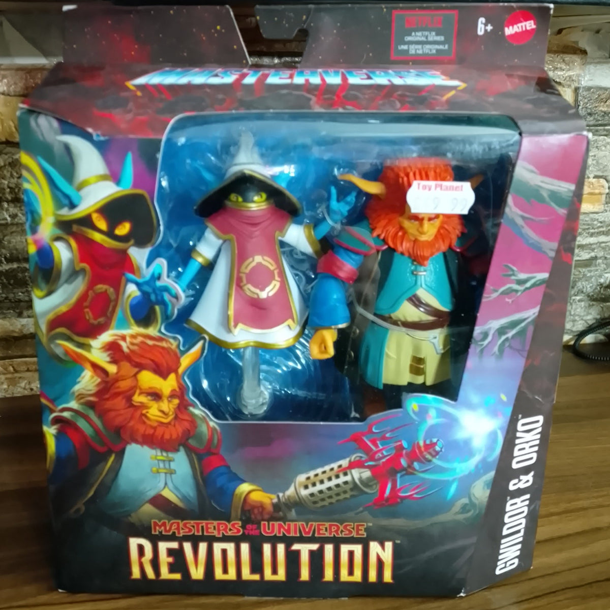 Masters of the Universe Masterverse Revolution Gwildoe & Orko 2023 Sealed boxed Mattel