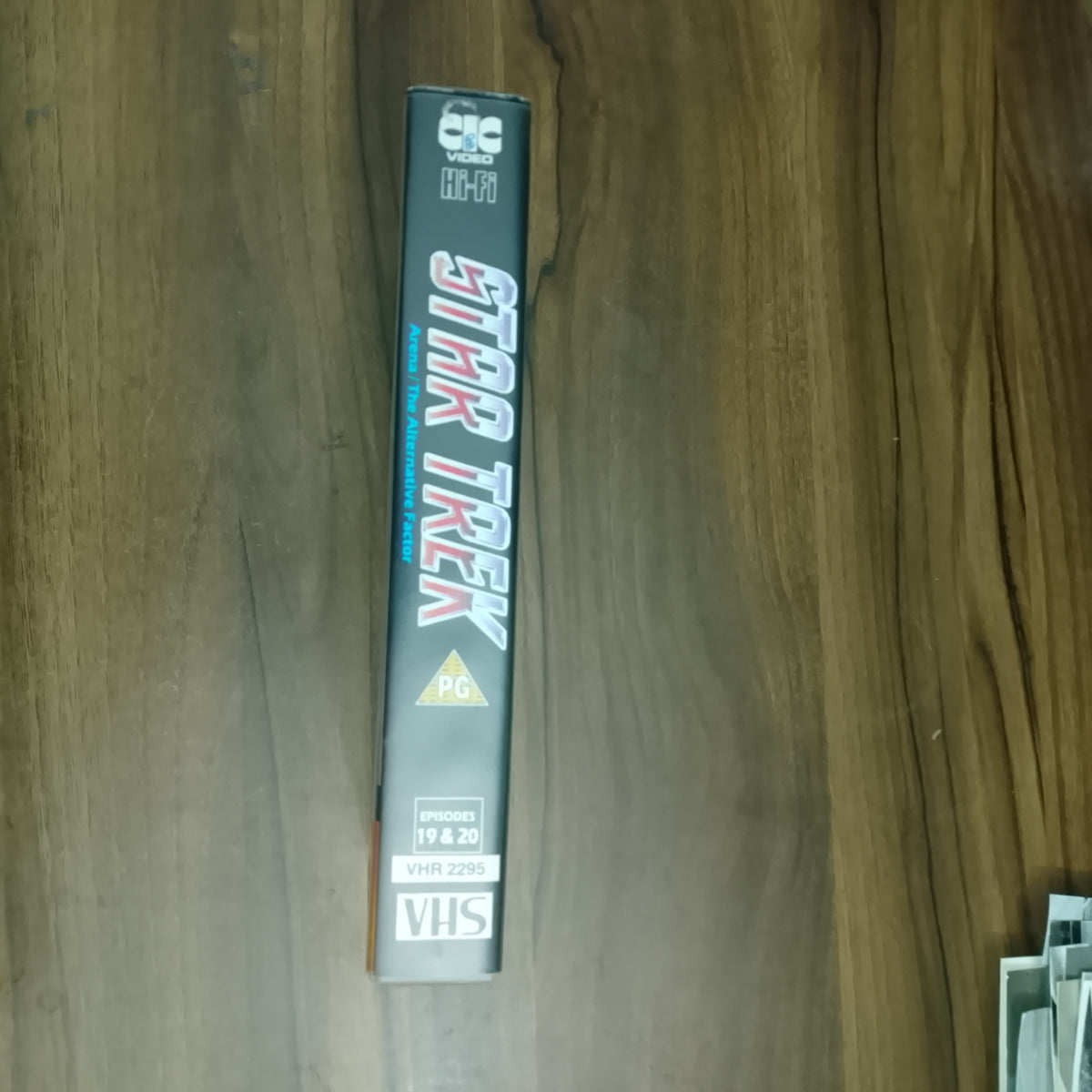 Star Trek CIC Video VHS Cassette episodes 19 & 20 Arena, The alternative factor retro film TV PG