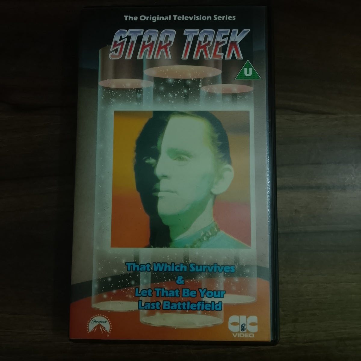 Star Trek Original tv series Video VHS Cassette Episodes 69-70 that which survives retro film TV U