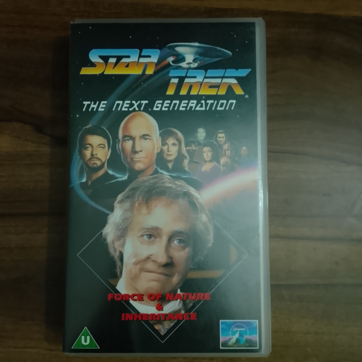 Star Trek the next generation Video VHS Cassette "81" Force of nature & inheritance retro film TV U