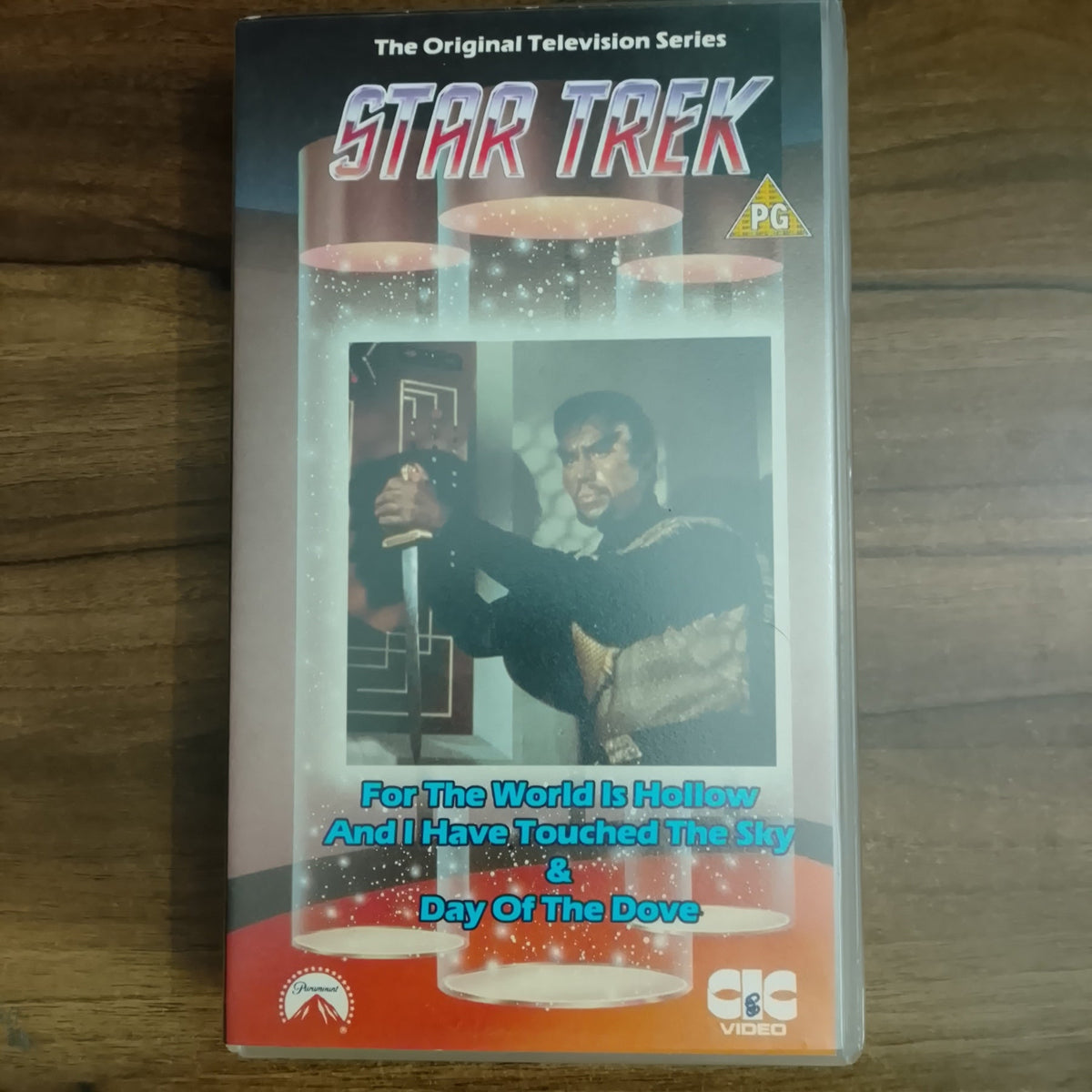 Star Trek CIC Video VHS Cassette episodes 65 & 66 day of the dove retro film TV PG