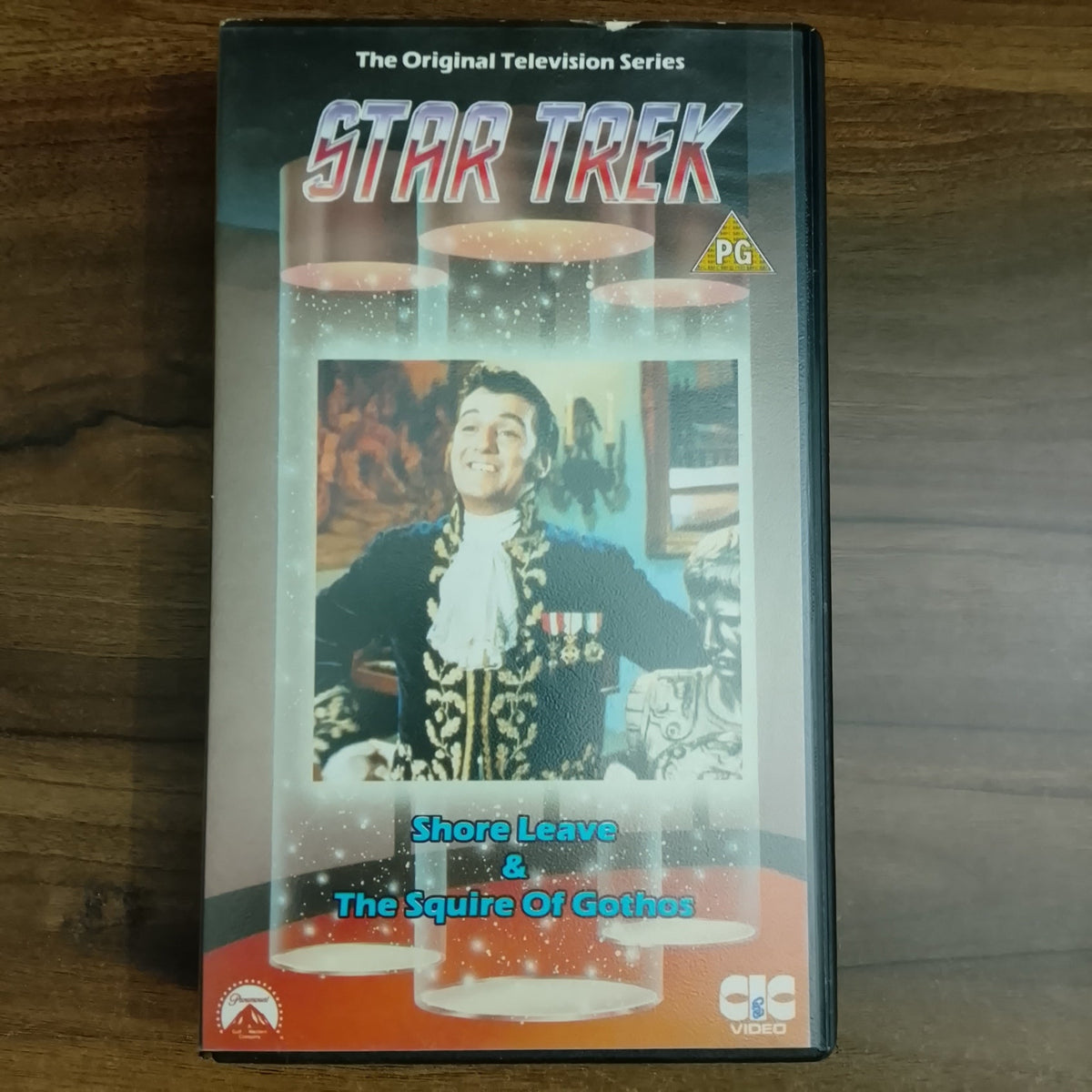 Star Trek CIC Video VHS Cassette episodes 17 & 18 Shore Leave retro film TV PG