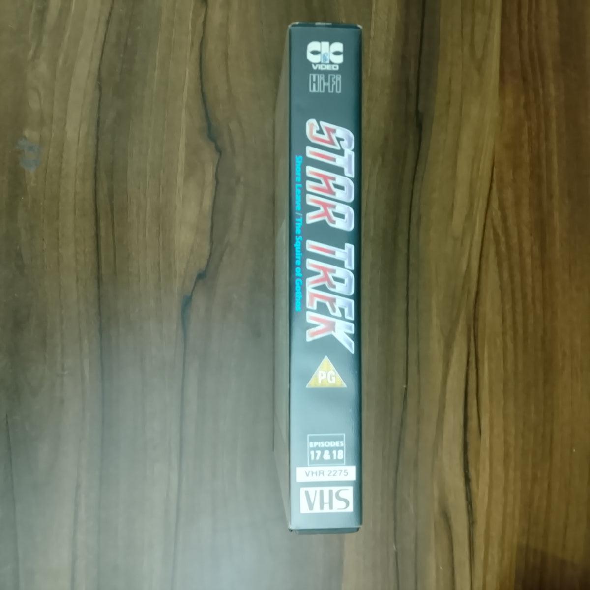 Star Trek CIC Video VHS Cassette episodes 17 & 18 Shore Leave retro film TV PG