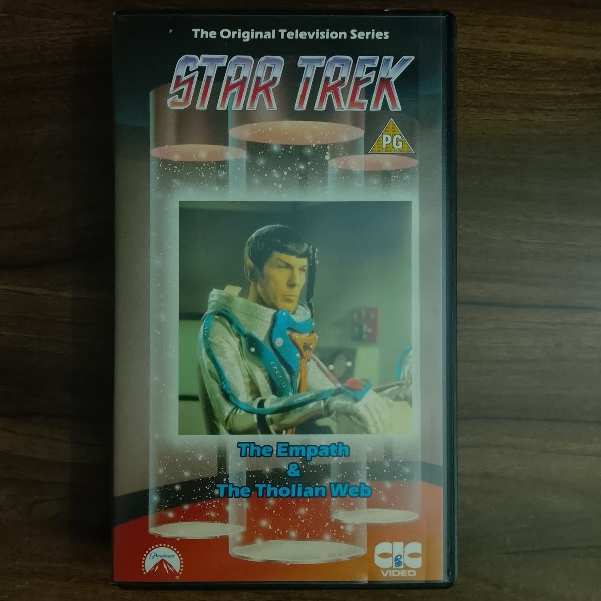 Star Trek CIC Video VHS Cassette episodes 63 & 64 The Empath  retro film TV PG