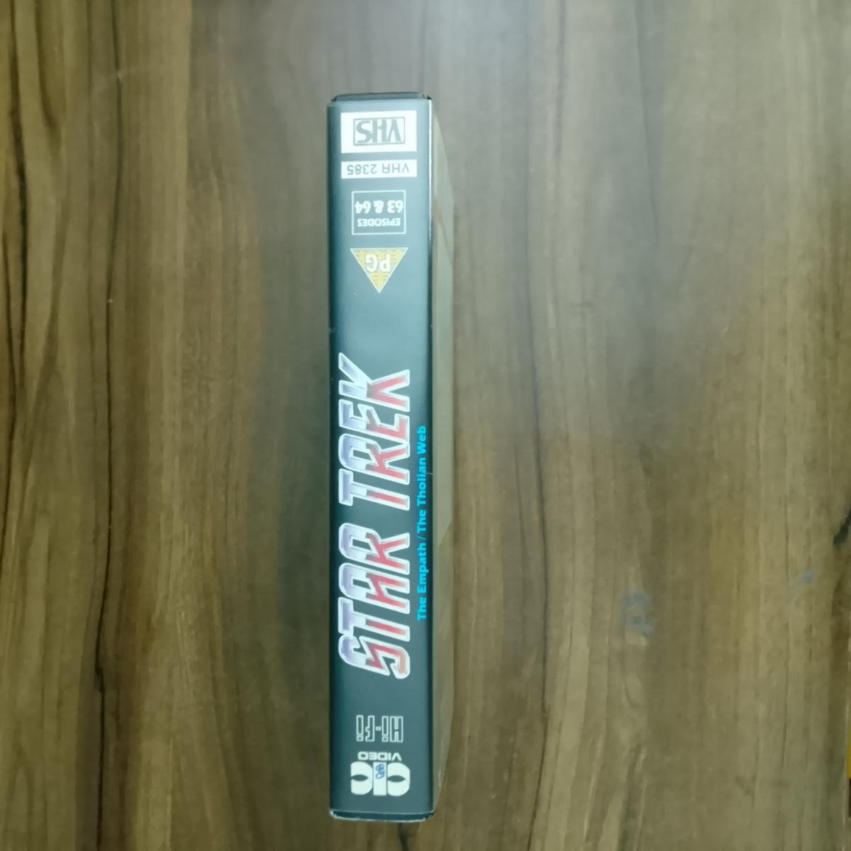 Star Trek CIC Video VHS Cassette episodes 63 & 64 The Empath  retro film TV PG