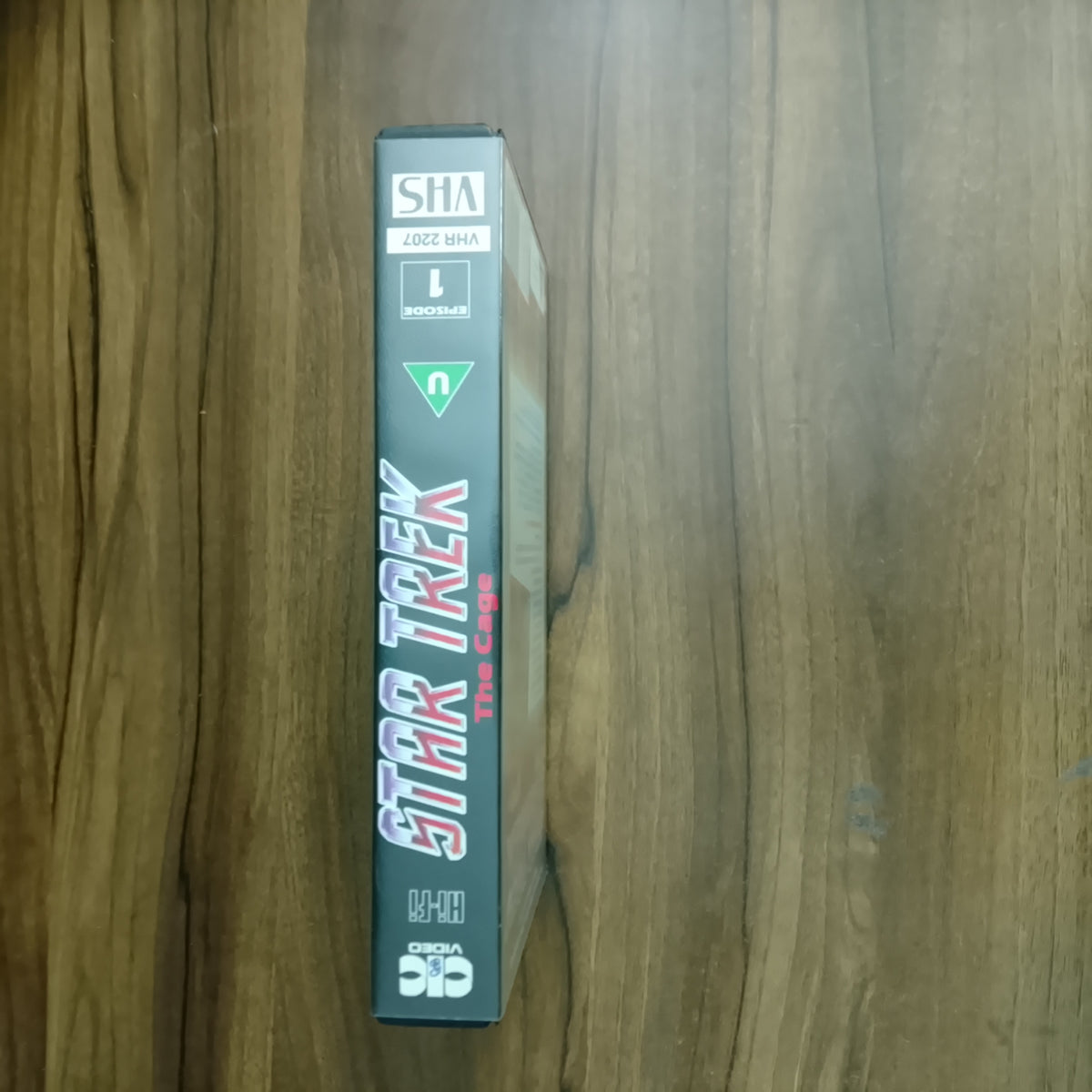 Star Trek CIC Video VHS Cassette episodes 1 The Cage retro film TV PG