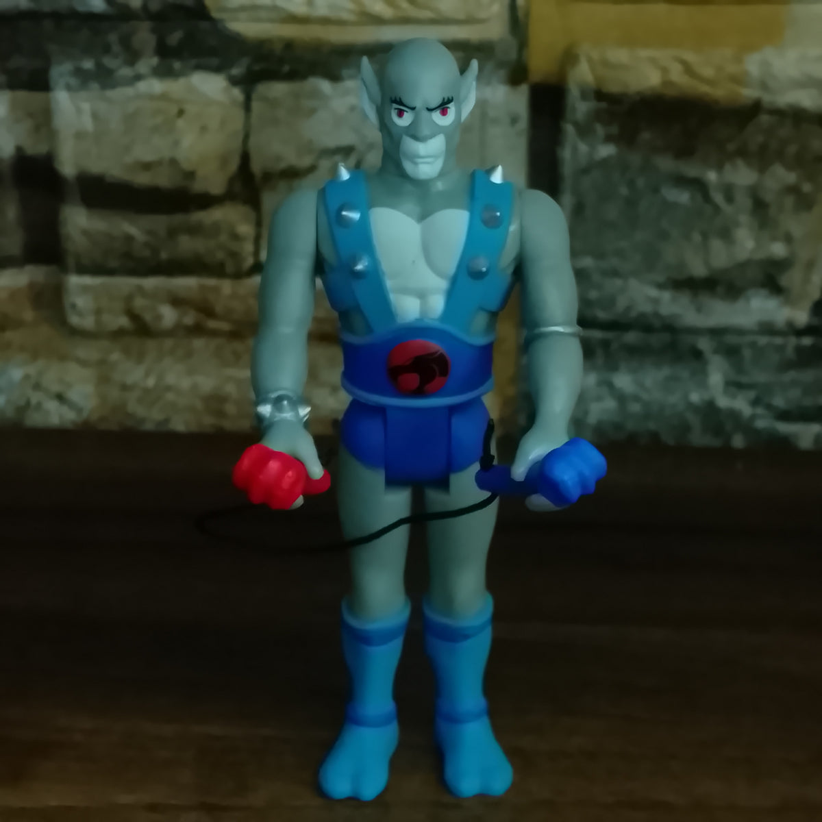 ReAction super 7 Thundercats Panthro loose complete superb