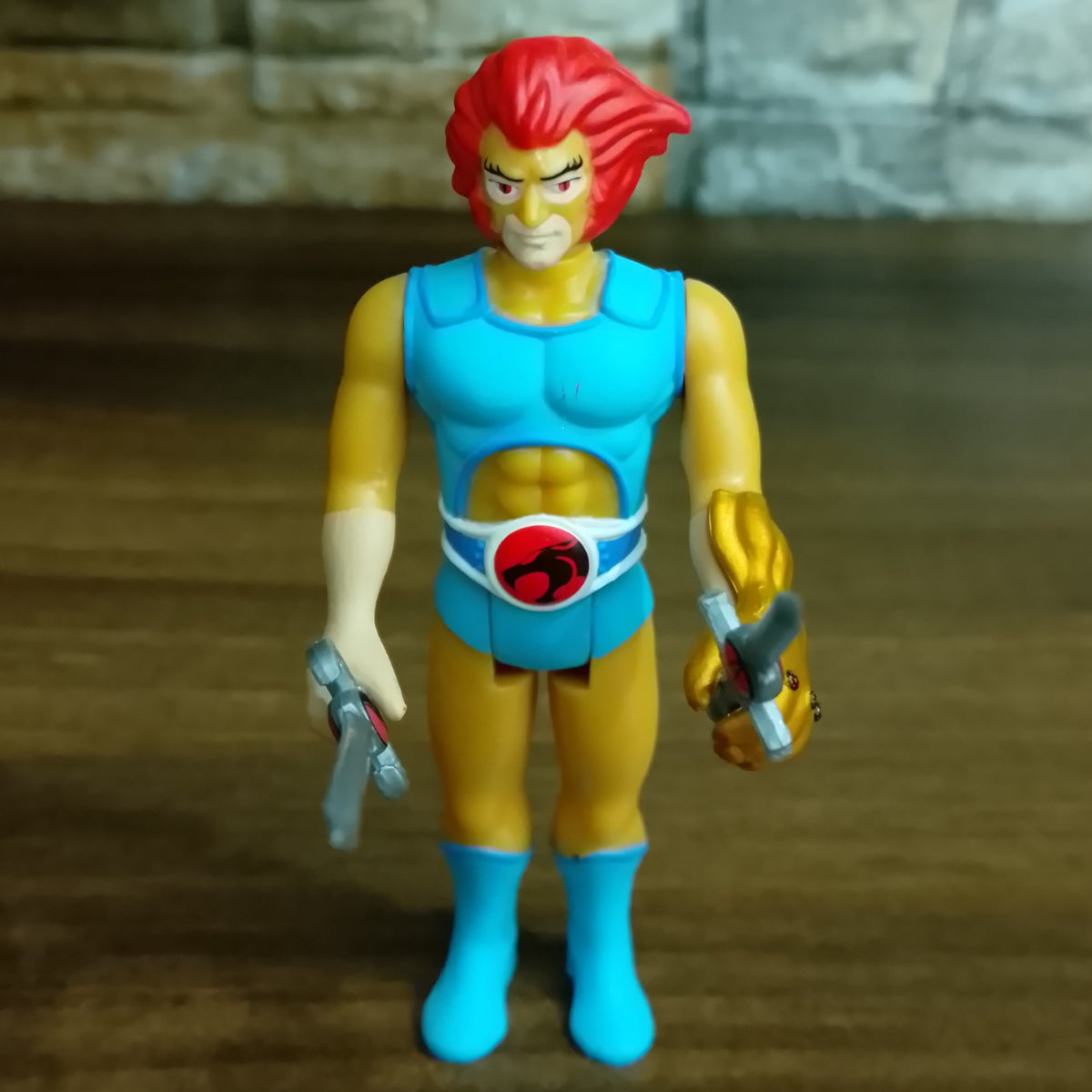 ReAction super 7 Thundercats Lion-O loose complete superb
