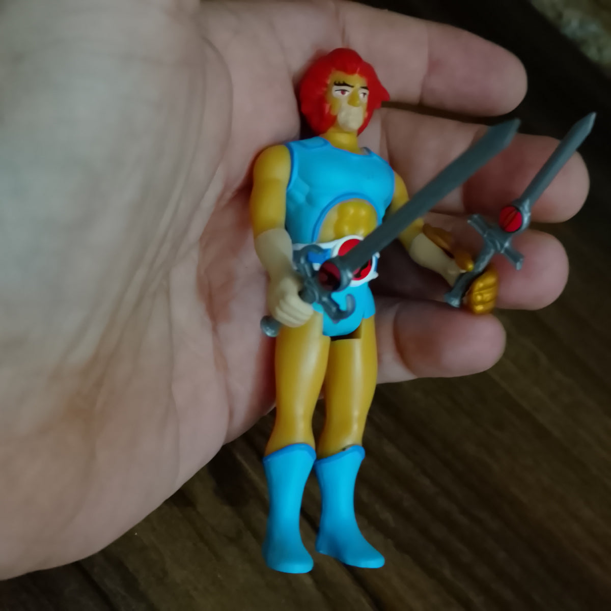 ReAction super 7 Thundercats Lion-O loose complete superb
