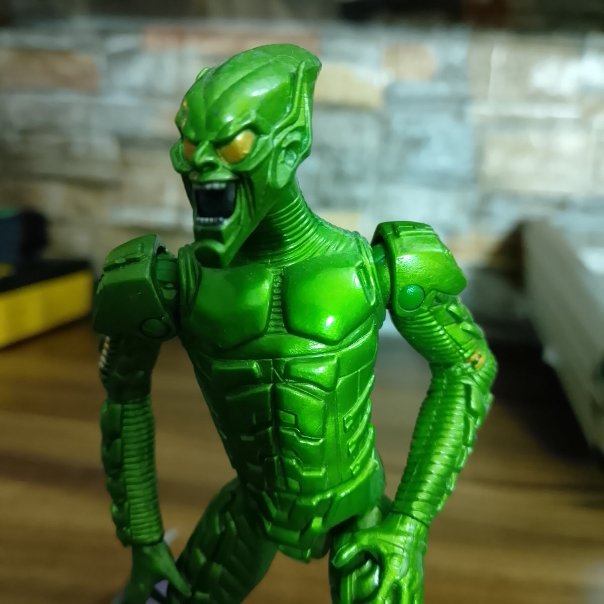 Spider-man 2002 movie Toybiz Goblin with hover glider loose superb example 6 inch