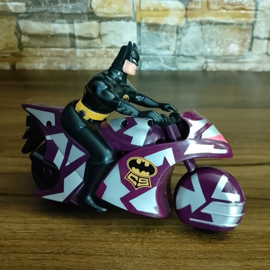 1995 Kenner Batman Animated Series Crime Squad Turbo Power Batcycle loose nice example