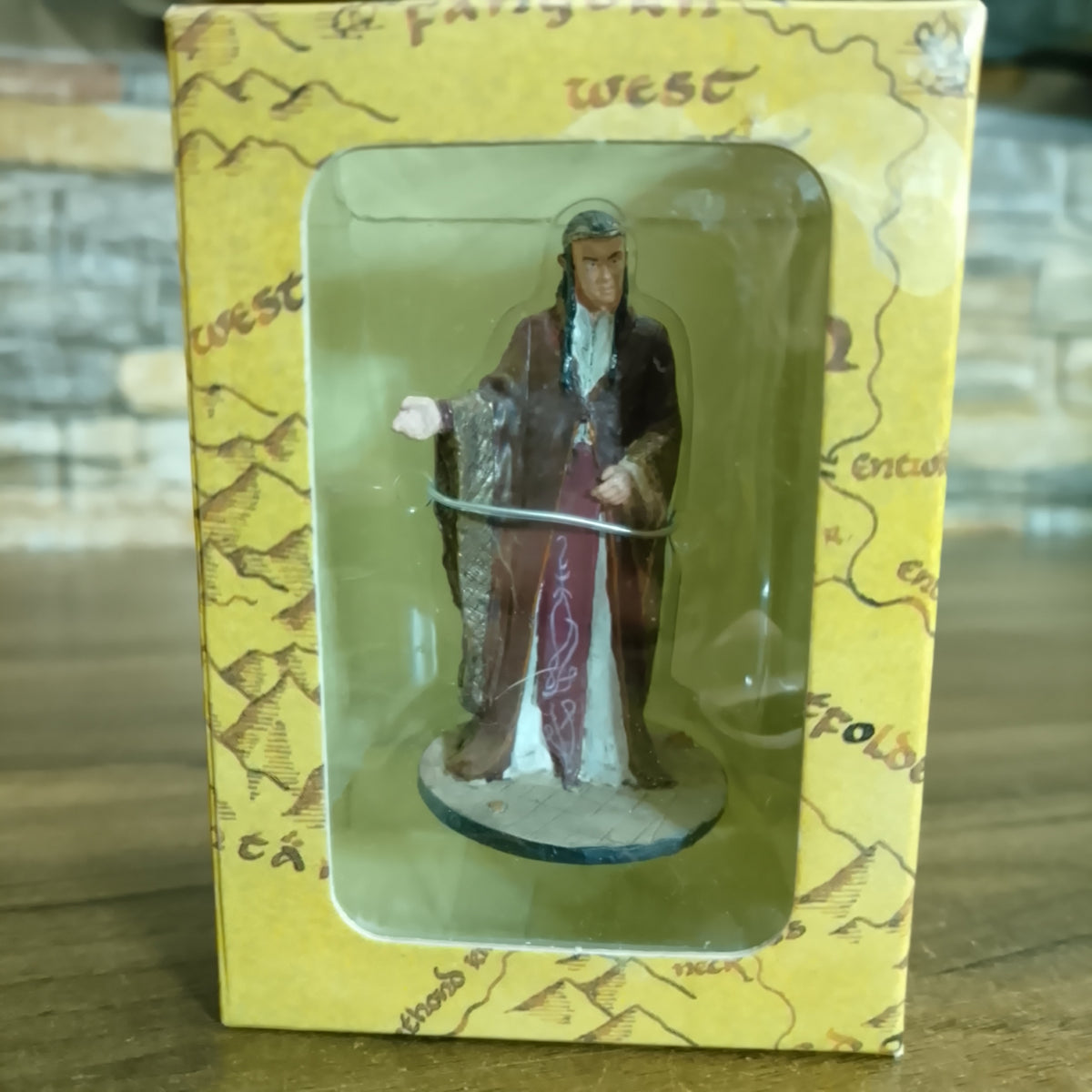 EAGLEMOSS LORD OF THE RINGS COLLECTION - ISSUE 14 ELROND COUNCIL AT RIVENDELL sealed box