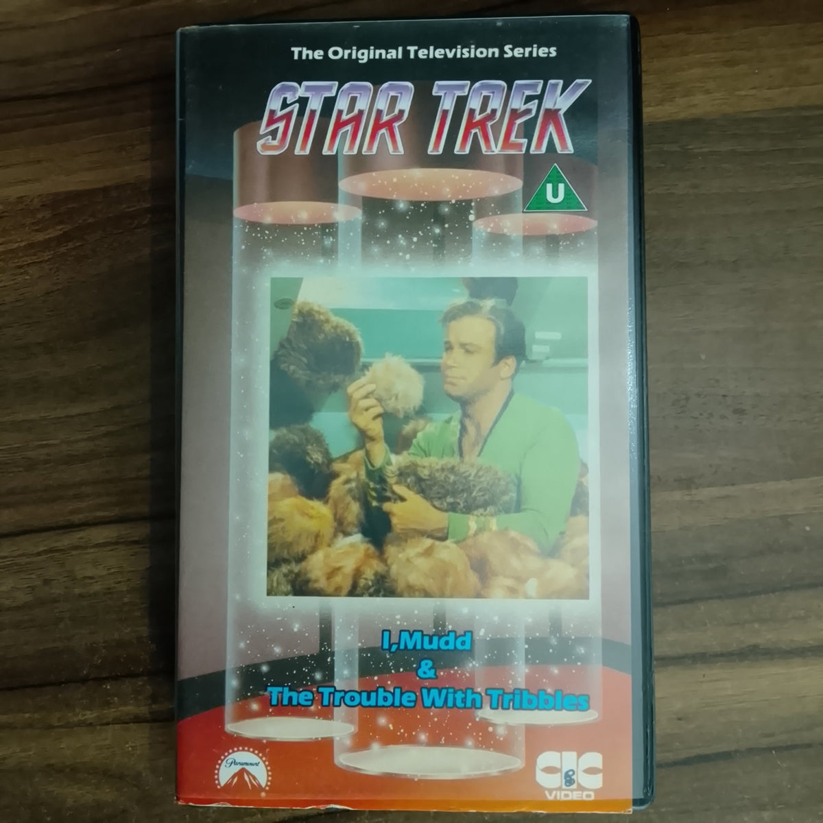 Star Trek CIC Video VHS Cassette episodes 41 & 42 The trouble with Tribbles retro film TV U