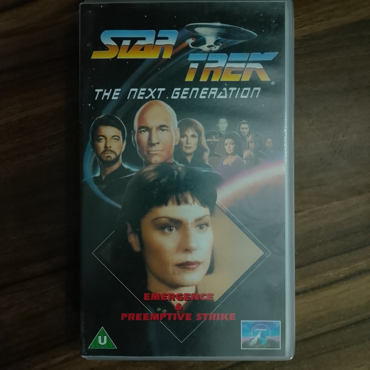 Star Trek Deep Space Nine Video VHS Cassette Vol 2 Past Prologue a man alone retro film TV PG