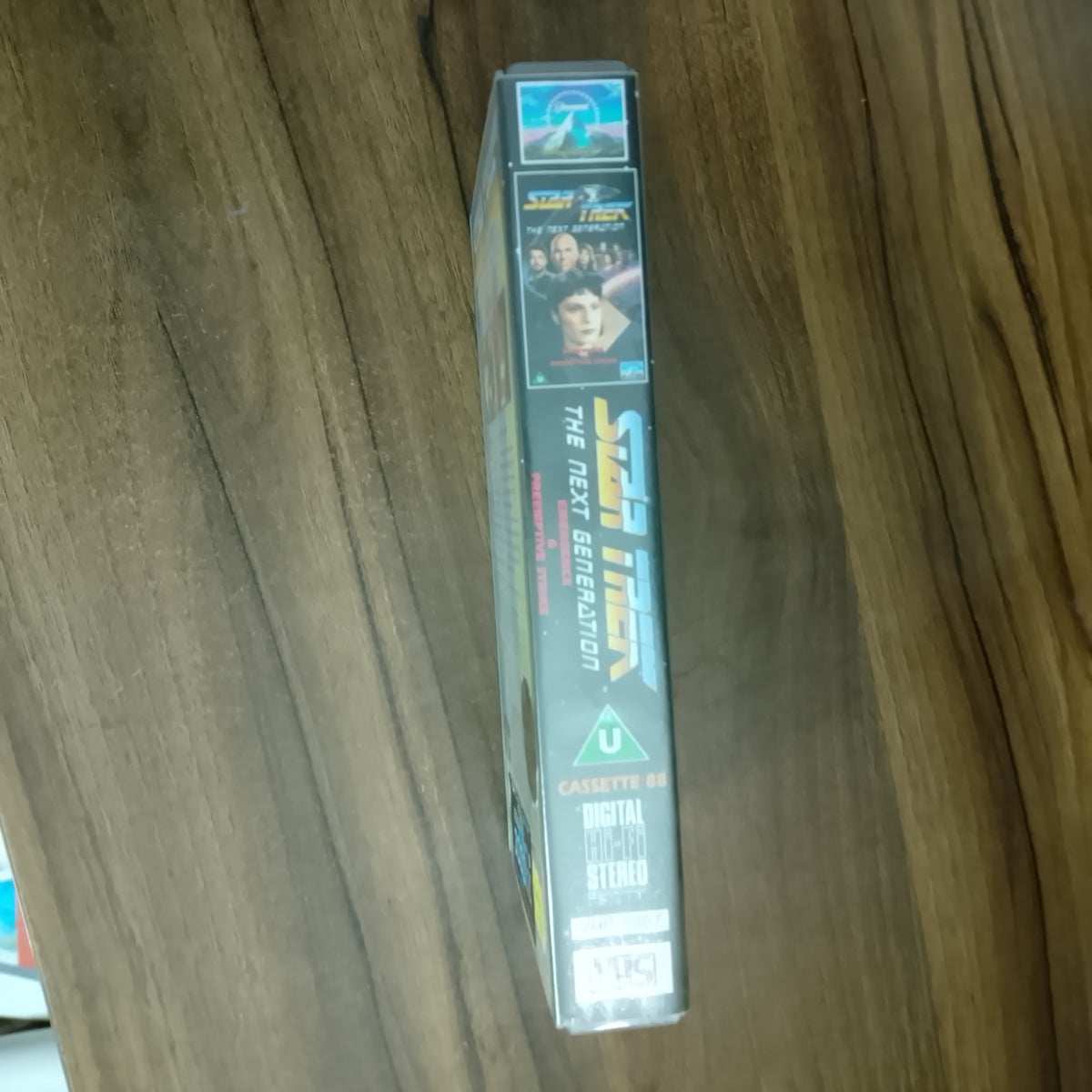 Star Trek The Next Generation Video VHS Cassette 88 Emergence & Preemptive strike retro film TV U