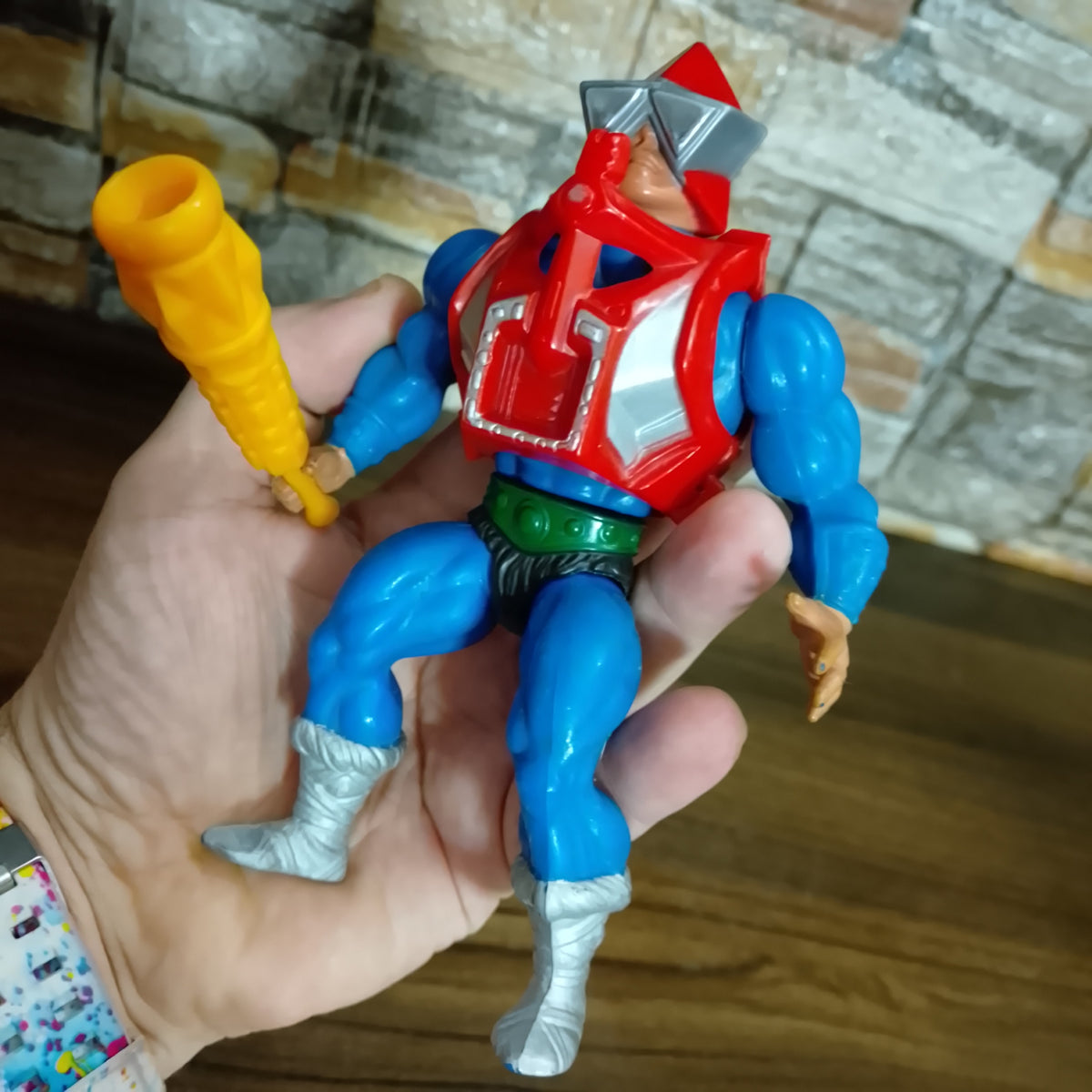 Masters of the Universe 1980's Mekanek complete nice example loose retro action figure