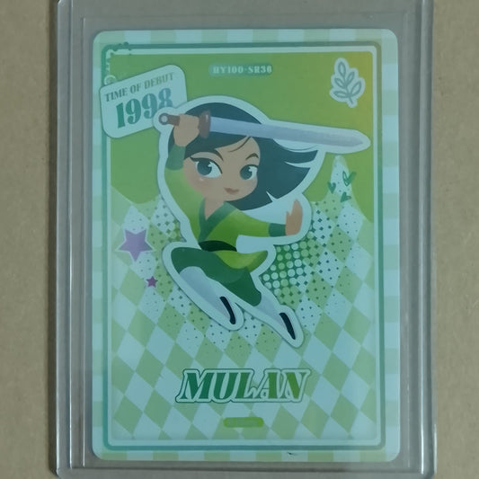 Card Fun Joyful Disney 100 Mulan 1998 debut hologram card excellent sleeved