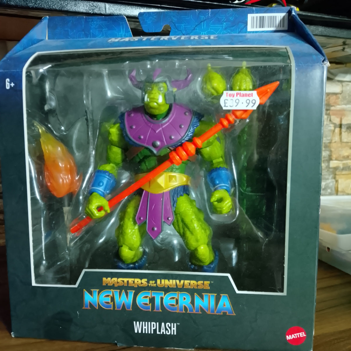 Masters of the Universe Masterverse New Eternia Whiplash 2022 Sealed boxed Mattel