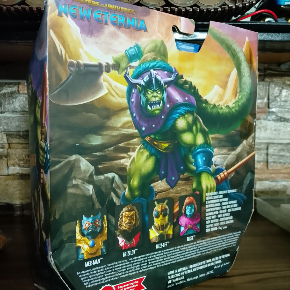 Masters of the Universe Masterverse New Eternia Whiplash 2022 Sealed boxed Mattel
