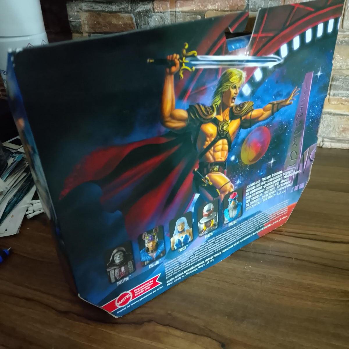 Masters of the Universe Masterverse 1987 Movie He-Man 2022 Sealed boxed Mattel