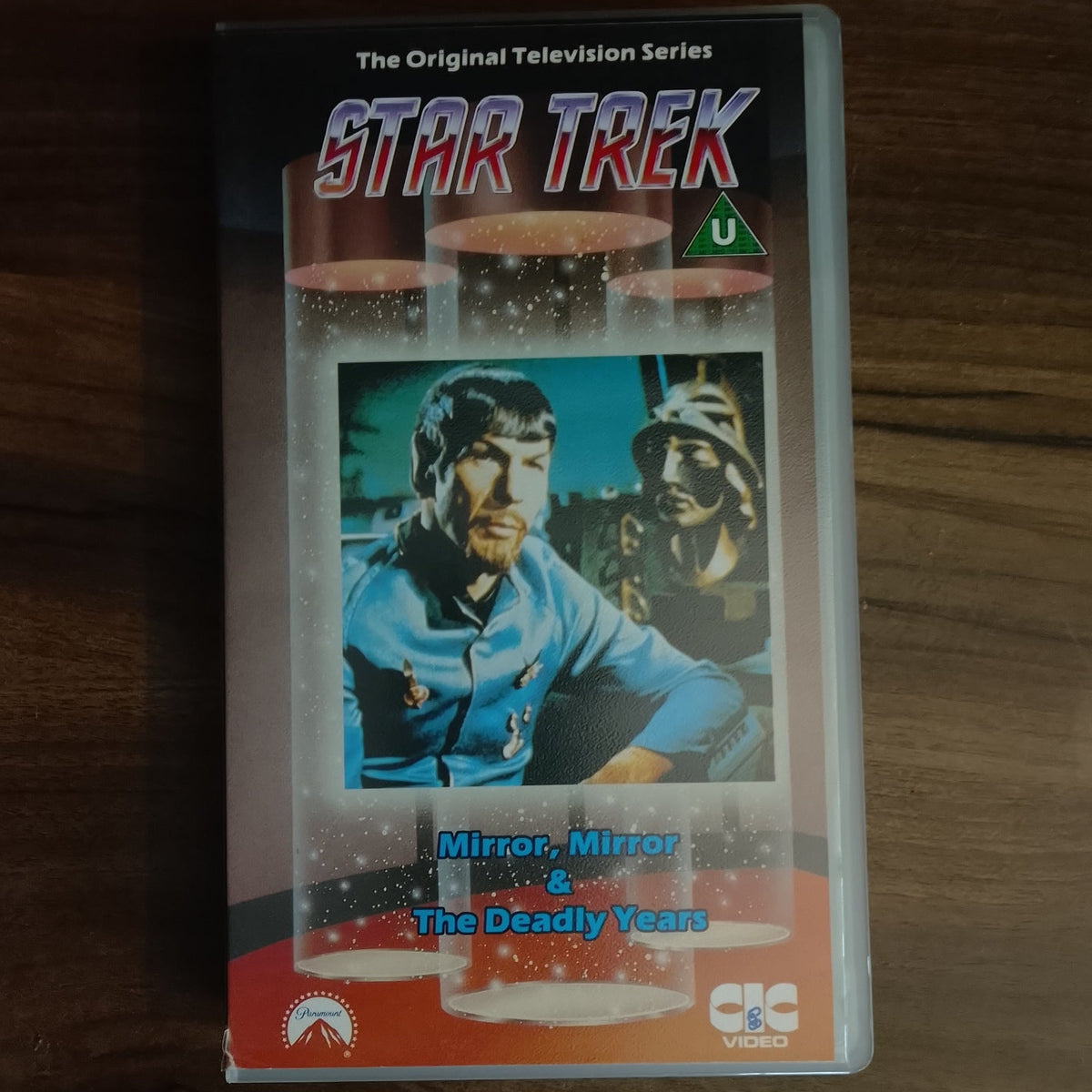 Star Trek The Original tv series CIC Video VHS Cassette episodes 39 & 40 retro film TV U