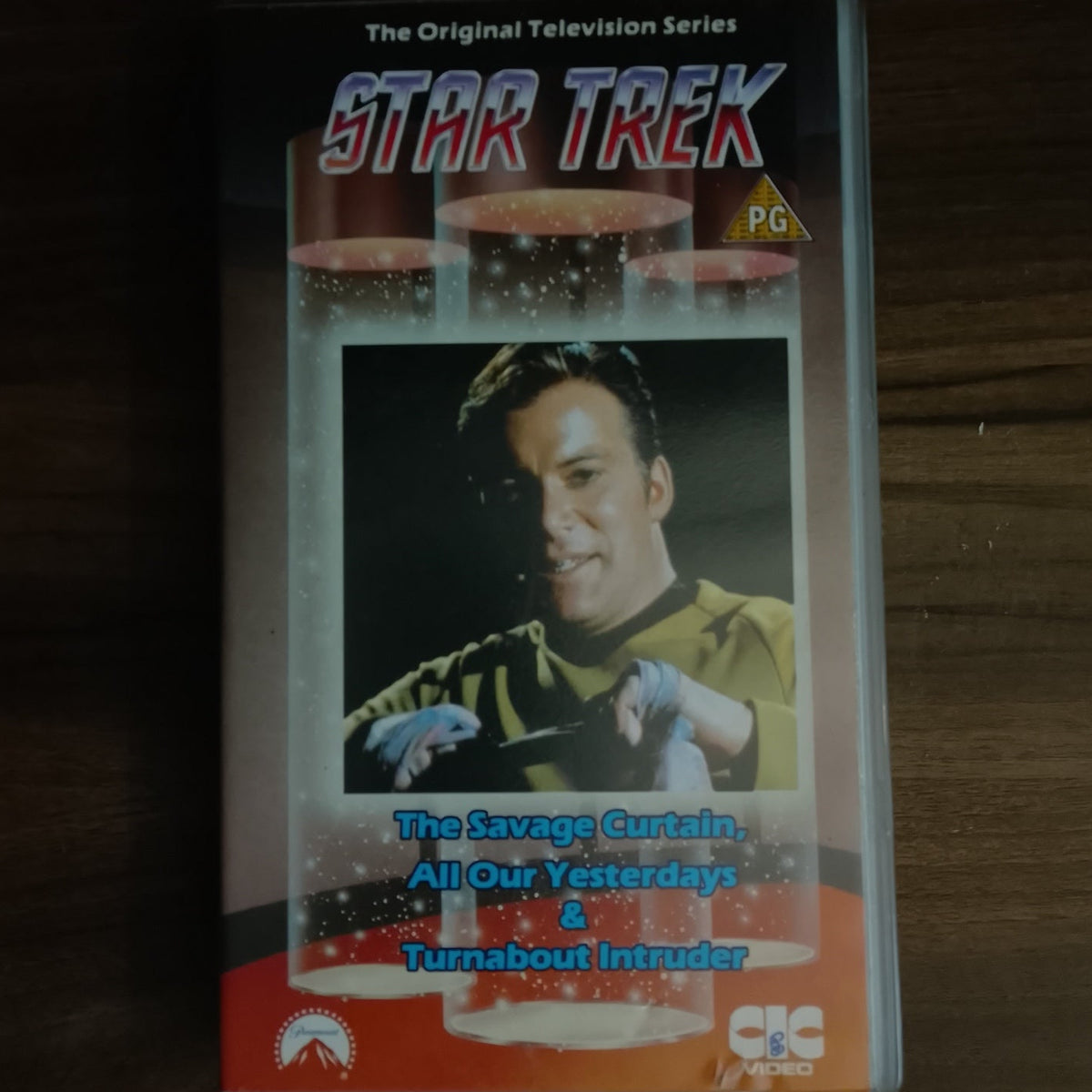 Star Trek The Original TV Series CIC Video VHS Episodes 77,78 &79 the savage curtain retro film TV PG
