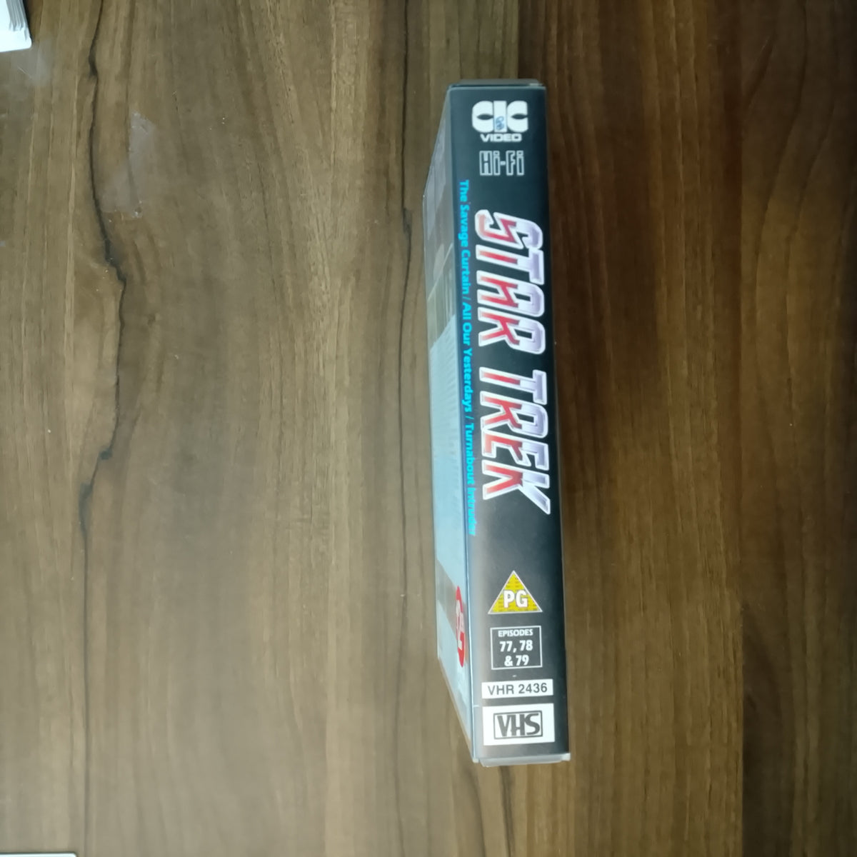 Star Trek The Original TV Series CIC Video VHS Episodes 77,78 &79 the savage curtain retro film TV PG