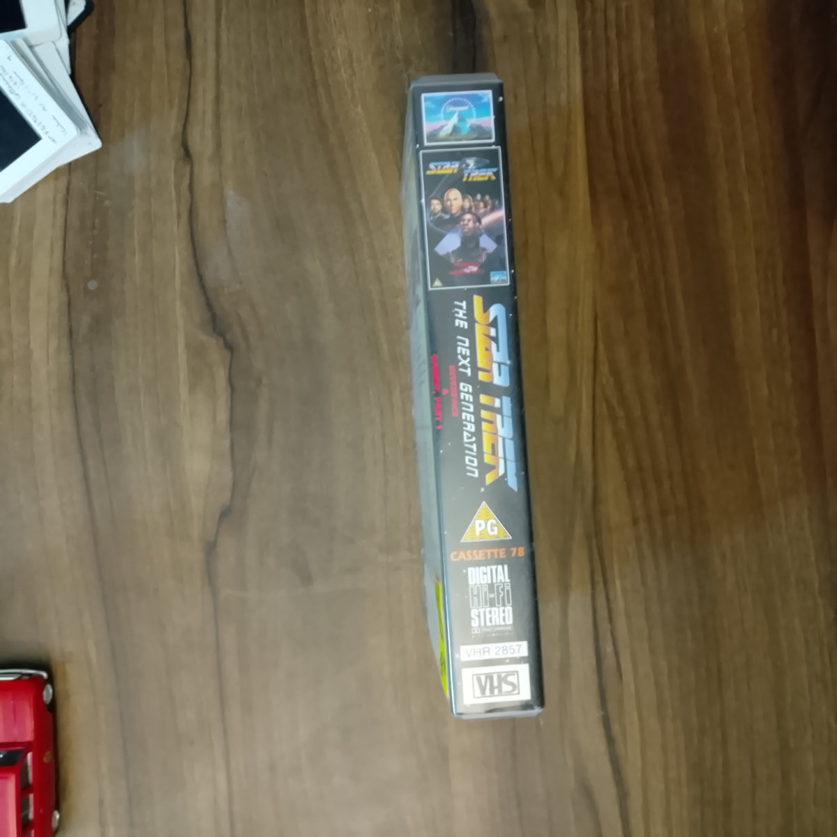 Star Trek The Next Generation Video VHS Cassette 78 Interface retro film TV PG
