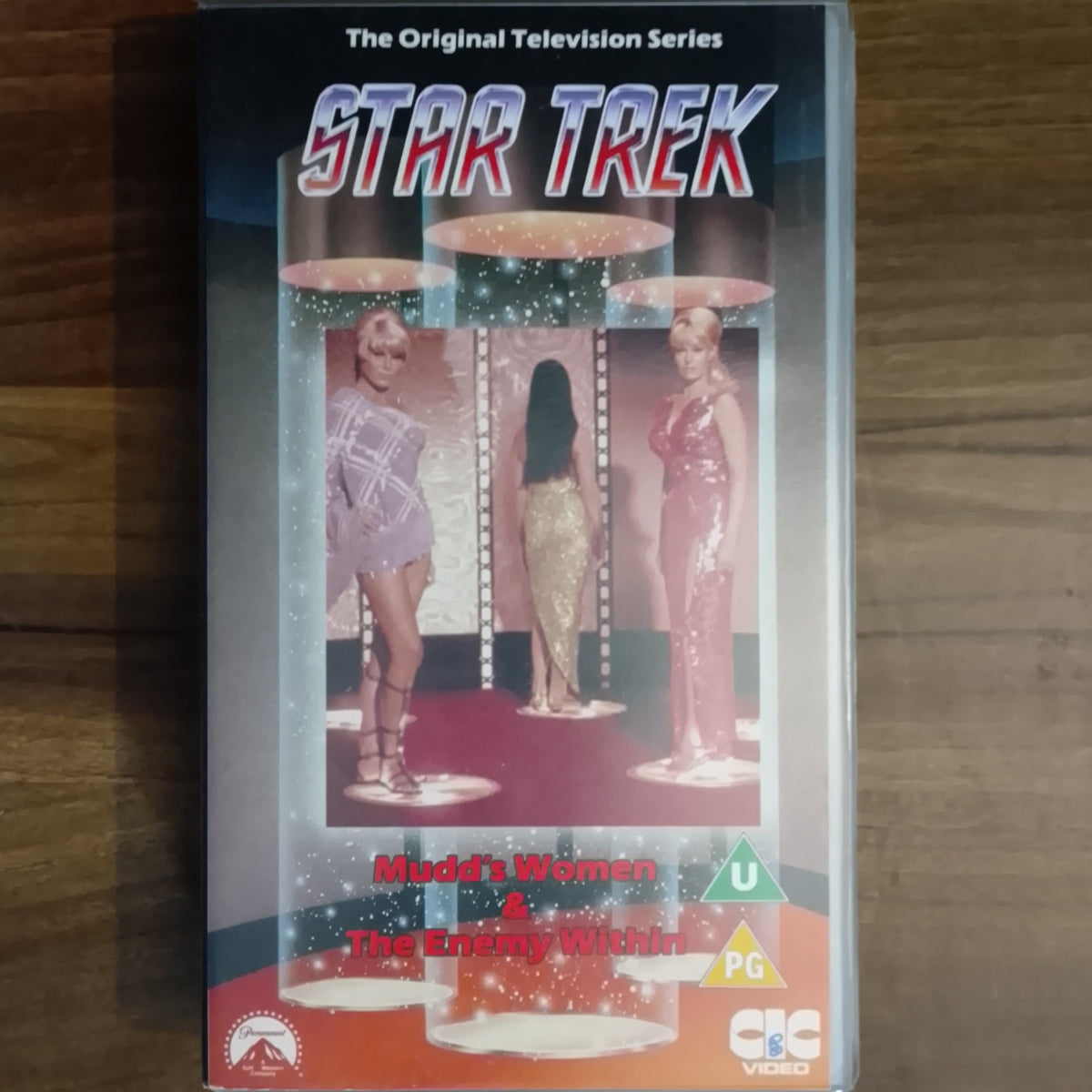 Star Trek The Original TV Series Video VHS Cassette Episodes 4 & 5 Mudd's Women retro film TV PG