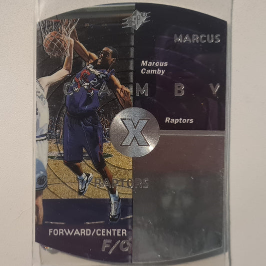 Marcus Camby 1998 Upper-Deck SPX silver Die-cut #41 NBA Basketball Toronto Raptors very good