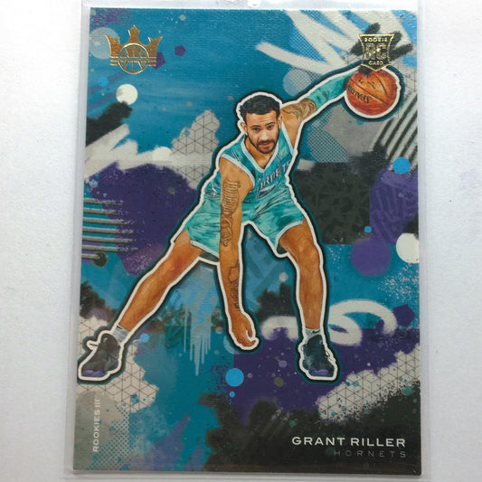 Grant Riller 2020-21 Panini Court Kings NBA Basketball #161 Rookie-Karte, Charlotte Hornets, Mintärmel