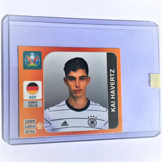 Kai Havertz Panini Euro 2020 Fußballaufkleber Orange #618 Deutschland Rookie mintärmelig