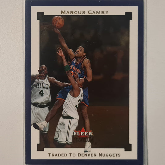 Marcus Camby 2002 Fleer premium 02-03 #69 NBA Basketball Toronto Raptors Excellent