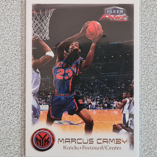Marcus Camby 2000 Fleer Focus 99-00  #95 NBA Basketball New York Knicks excellent
